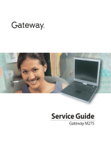 Gateway M275 User manual