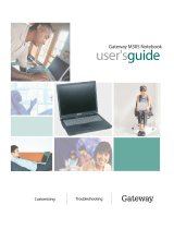 Gateway M305 User manual