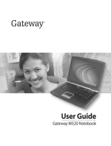 Gateway M520 User manual
