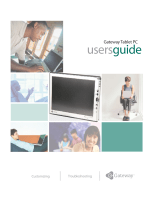Gateway M1300 User manual