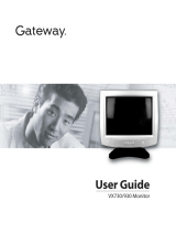 Gateway VX730 User manual