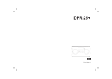 Sangean DPR-25+ User manual