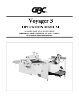 GBC VOYAGER 3 930-032 User manual