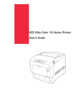 GCC Printers 16 User manual