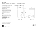 GE DPGT750EC User manual