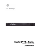 GE Kalatel DVMRe-4CT User manual