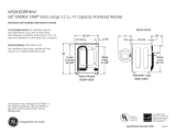 GE WSXH208FWW User manual