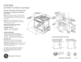 GE Profile PGS975DEPBB User manual