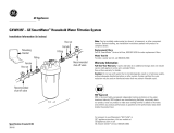 GE GXWH35F User manual