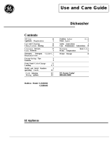 GE GSD630 User manual
