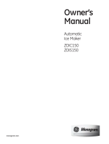 GE ZDIC150 User manual
