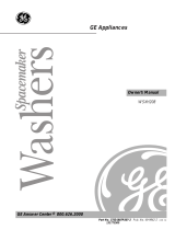 GE WSXH208 User manual