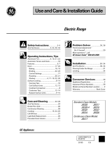 GE JBS30 User manual