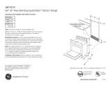 GE JBP74TM User manual