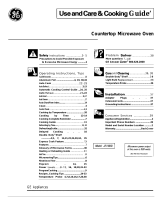 GE JE1468L User manual