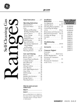 GE EGR2002EMBS User manual