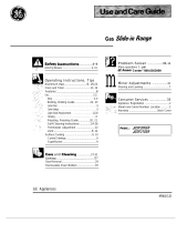 GE JGSP21GER User manual