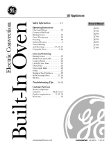 GE Profile JT950 User manual