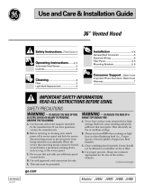 GE JV960SCBR User manual