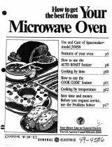 GE JVM58 User manual