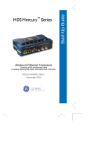GE MDS Mercury 900 User manual