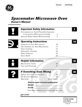 GE SPACEMAKER JVM1530 User manual