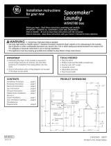GE WSM2780 Gas User manual