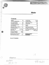 GE WWM620M User manual