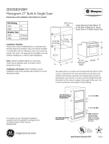 GE ZEK938SM/BM User manual