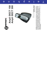 Geemarc Clear Sound Dect 150 User manual