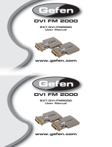 Gefen EXT-DVI-FM2000 User manual