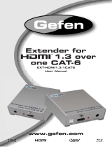 Gefen EXT-HDMI1.3-1CAT6 User manual