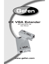 Gefen EXT-VGA-CAT5-142 User manual