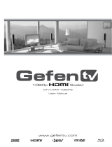 Gefen GTV-HDMI-1080PS User manual