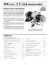 O.S. engine FT-160 User manual