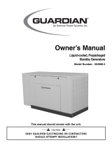 Generac Power Systems Guardian 004988-1 User manual