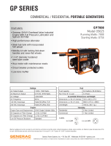 Generac Power Systems GP7000 User manual