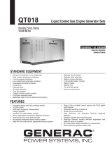 Generac Power Systems QT018 User manual