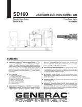 Generac SD100 User manual