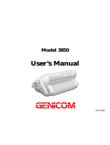 Genicom Serial Matrix 3850 User manual