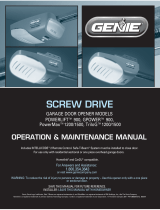 Genie TriloG 1200 Series User manual