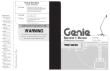 Genie TMZ-50, TMZ-30 User manual