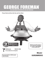 George Foreman GGR200RDDS Installation guide