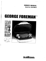 George Foreman GR35TMRCB User guide