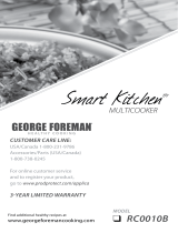 George Foreman RC0010B User guide