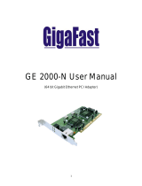 Gigabyte GigaFast GE 2000-N User manual