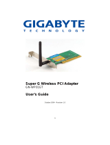 Gigabyte GN-WP01GT User manual