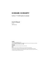 Gigabyte GV-N52128D User manual