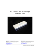 Globalsat Technology ND-100 User manual