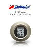 GlobalSat GD Series User GD-101 Quick start guide